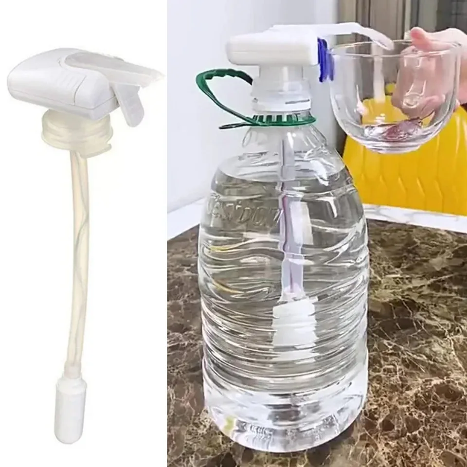 fully automatic suction pump  Anti overflow straws Mineral water bucket suction tool Automatic Beverage Straw Beverage Dispenser