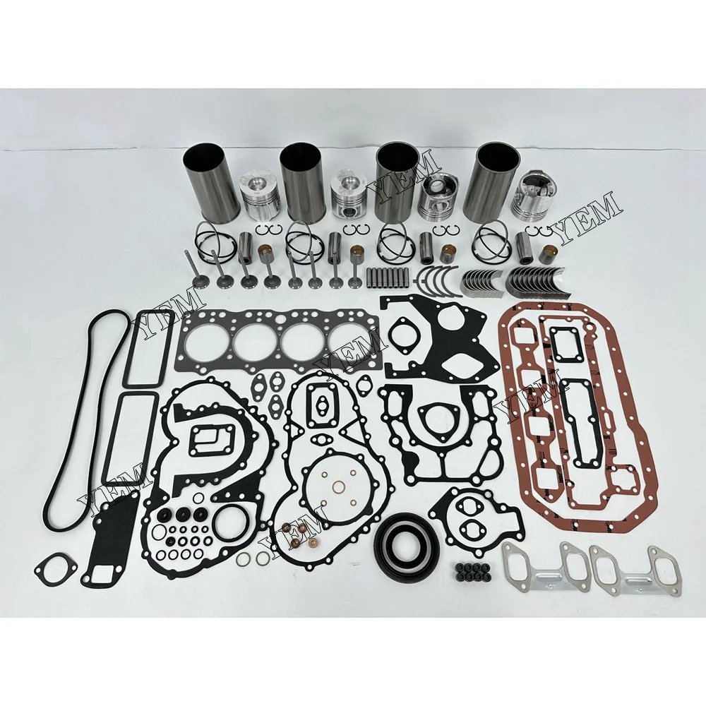 

Overhaul Kit With Gasket Engine Valves Bearing Set STD DB33 for Doosan Diesel Engine Parts