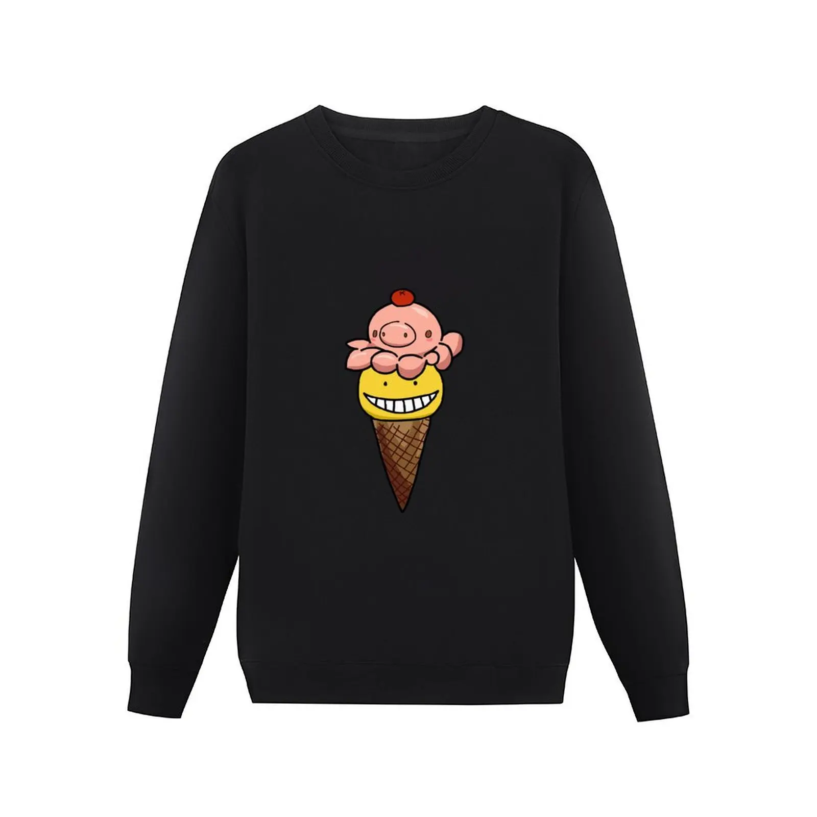 Koro Sensei Ice Cream Pullover Hoodie korean style clothes men's coat men clothes japanese style hooded sweatshirt for men