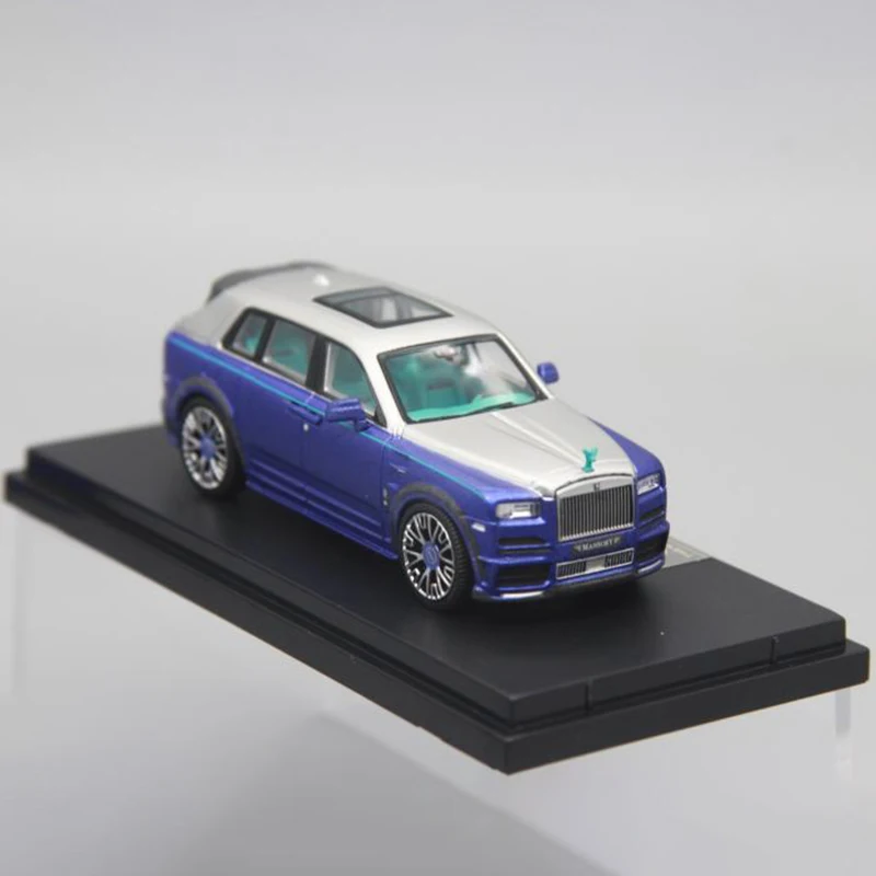 Diecast Alloy Model Car Time 1:64 SUV RV Cullinan Car Model Mansory Rolls-Royce Collection Toys for Boys Gif Original Box