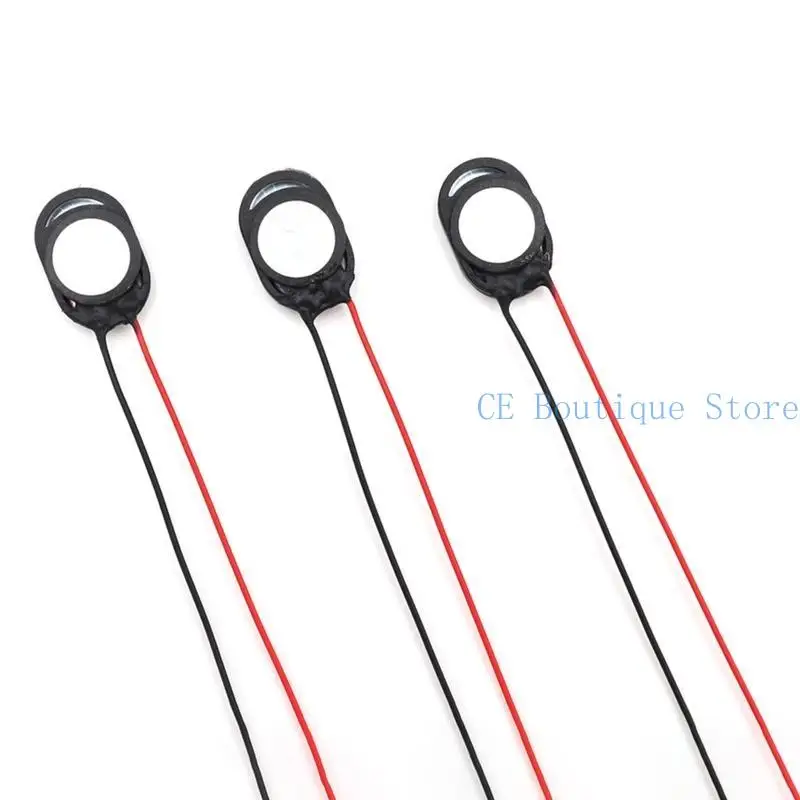 652F Пакет 2PCS Портативный динамик Mini 1015 8ohm 1w Doungepeaker с кабелем