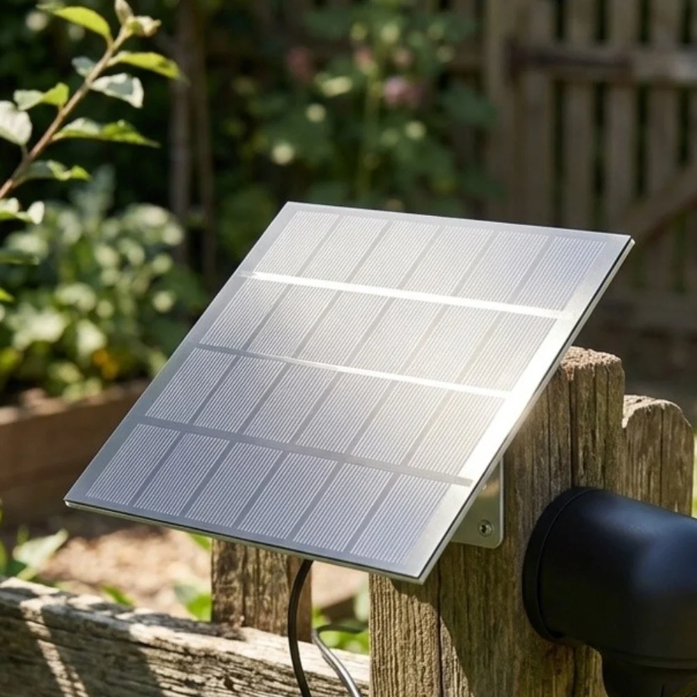 For 3W 6V Monocrystalline Solar Panel For Outdoor Security Cameras & More!
