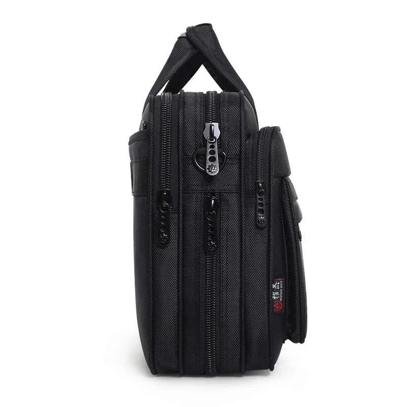 Sac à main Oxford de grande capacité pour hommes, sac à bandoulière Messenger, mallette pour hommes d'affaires, sac pour ordinateur portable 15.6 ", haute qualité, mode