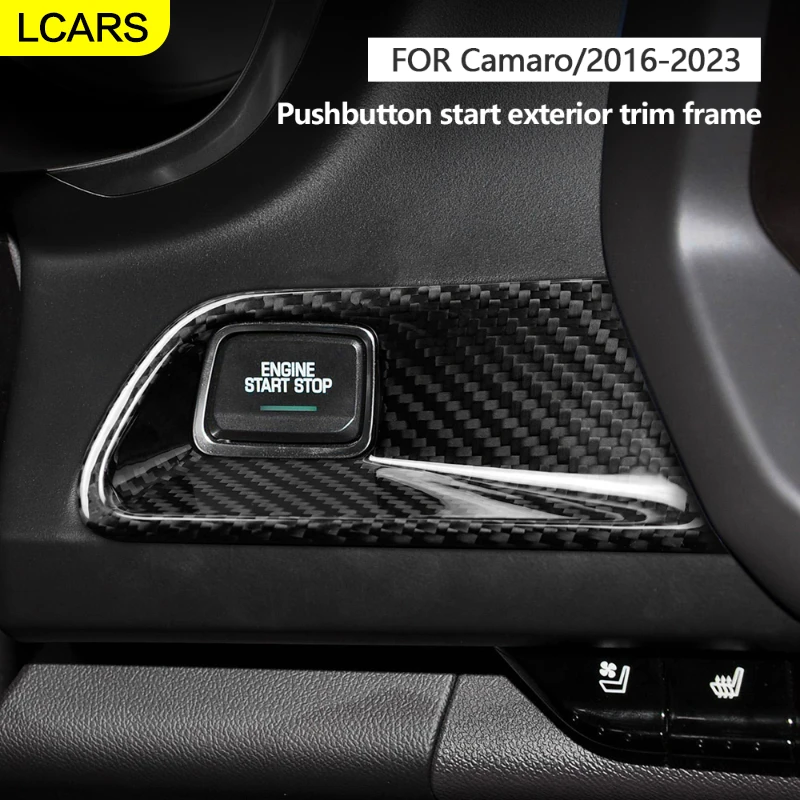 

Lcars-Pushbutton Start Exterior Trim Frame for Chevrolet Camaro 2016-2023