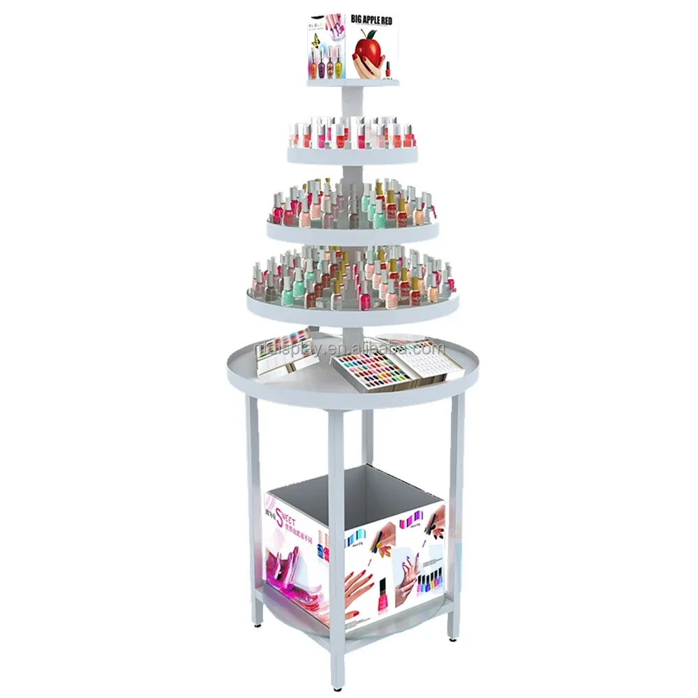 rotating acrylic nail polish rack nail polish floor standing rack display