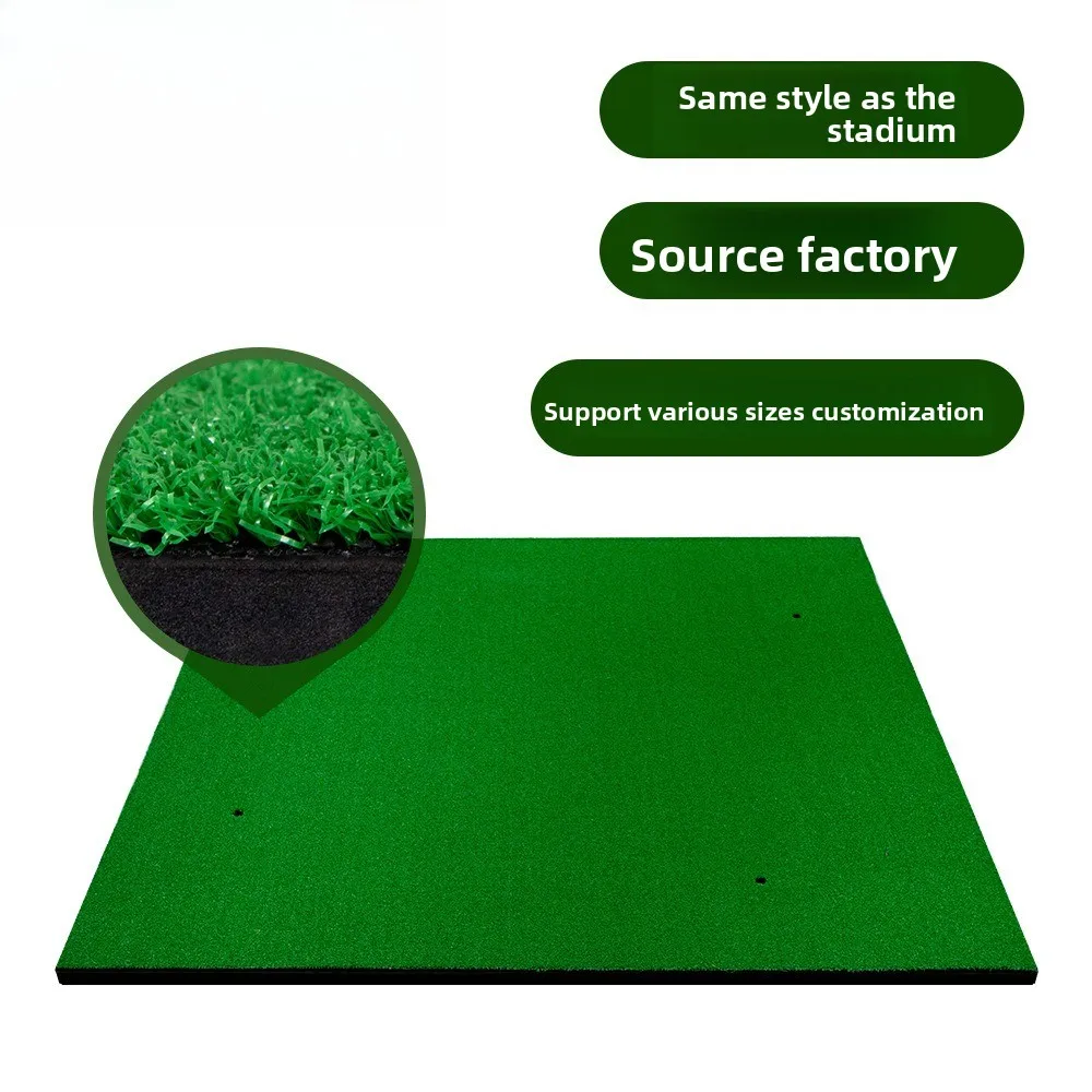 Custom Factory direct sales portable golf hitting mat driving range golf mat swing practice mat
