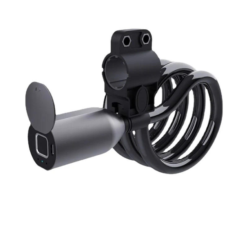 

New Youpin YEELOCK Smart Steel Cable Lock Fingerprint Unlock Anti-Theft Bike Lock USB Charging Waterproof Bicycle Security Lock