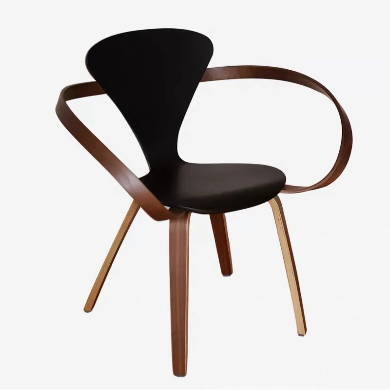 

Retro log dining chair ribbon bow chair wholesale solid wood