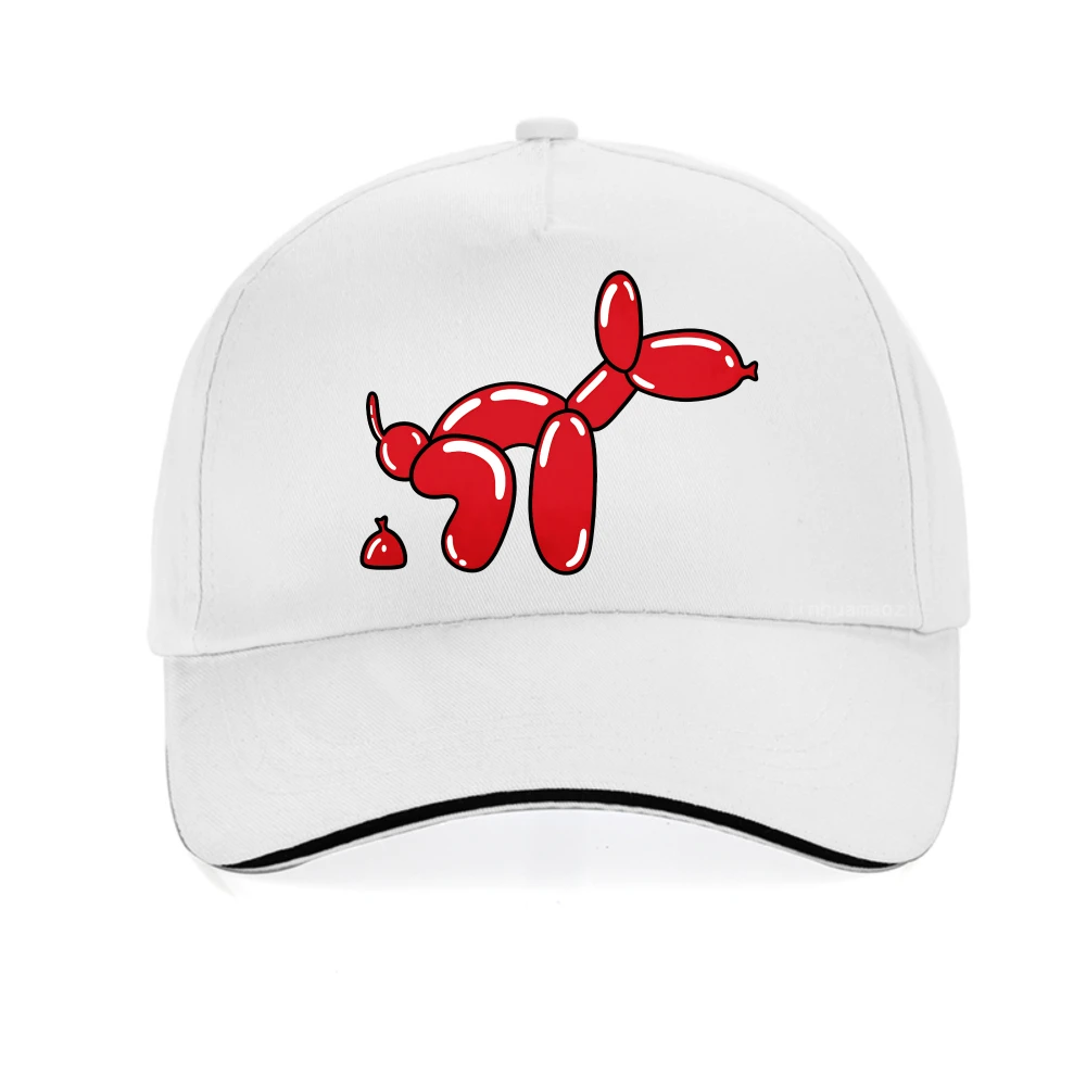 

Balloon Dog Funny Graphic Print Baseball Cap For Men Women Fashion Casual caps Outdoor adjustable Breathable snapback hats