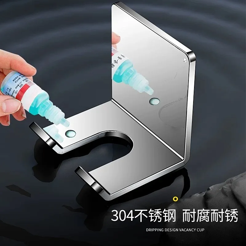 Stainless steel kitchen hook, no punching, strong load-bearing, cutting board chopping board