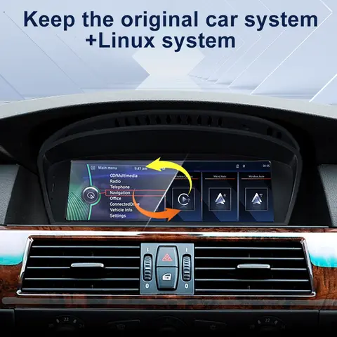 10 best sales bmw e90 screen upgrade - №7