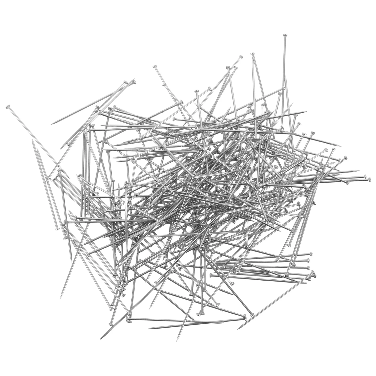 

1000Pcs Jewelry Making Headpins Flat Head Sewing Pins 0.6x30mm Tailoring Dressmaking Pins Sewing Accessories Clothes Fixing