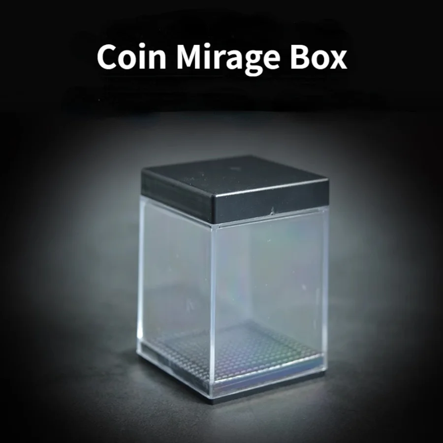 Magic Coin Box - Money Appearing & Disappearing Trick, PE Material, Perfect for Street Performances & Family Parties