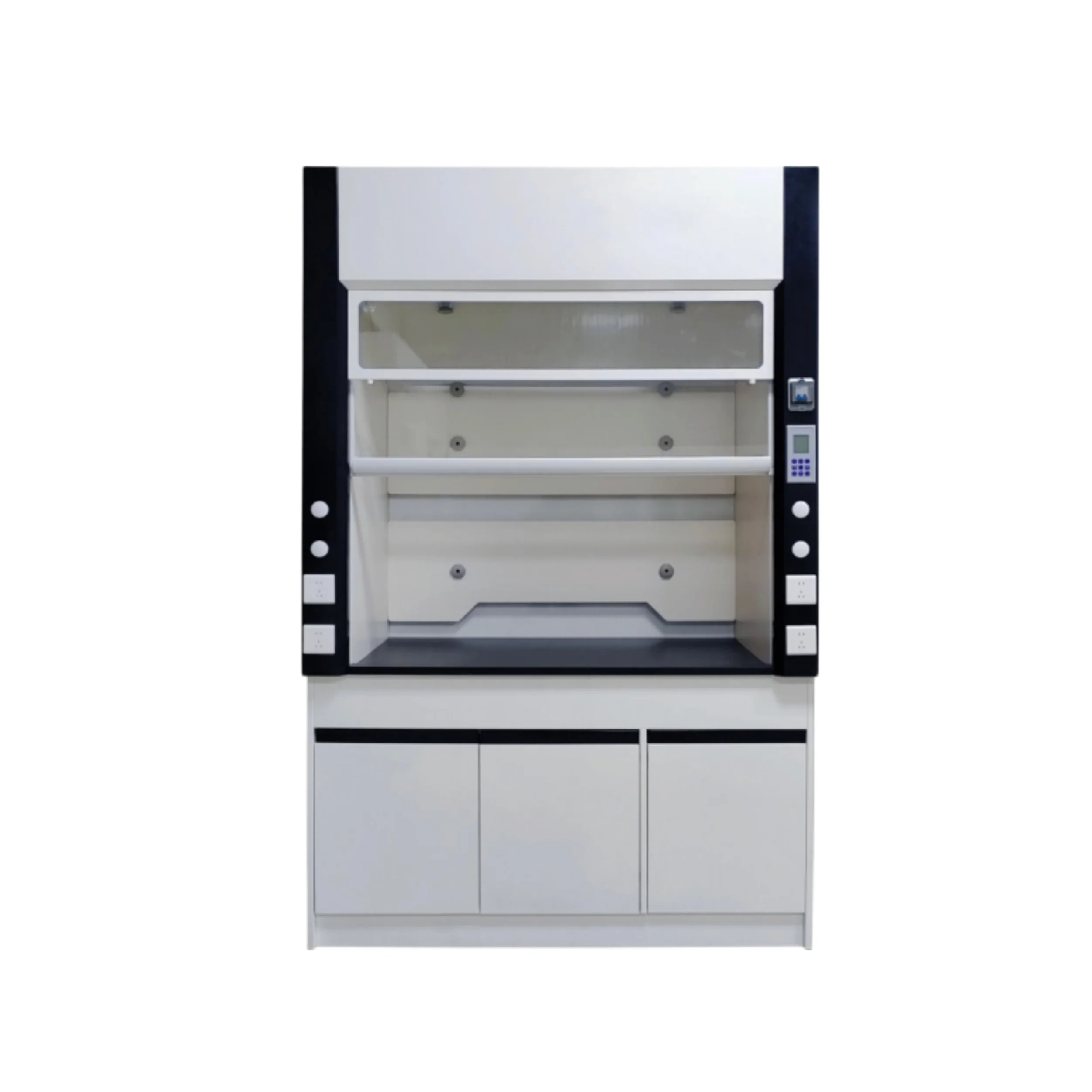 Laboratory Furniture All Steel Fume Hood Front Pillar Separation Model Fume Hood