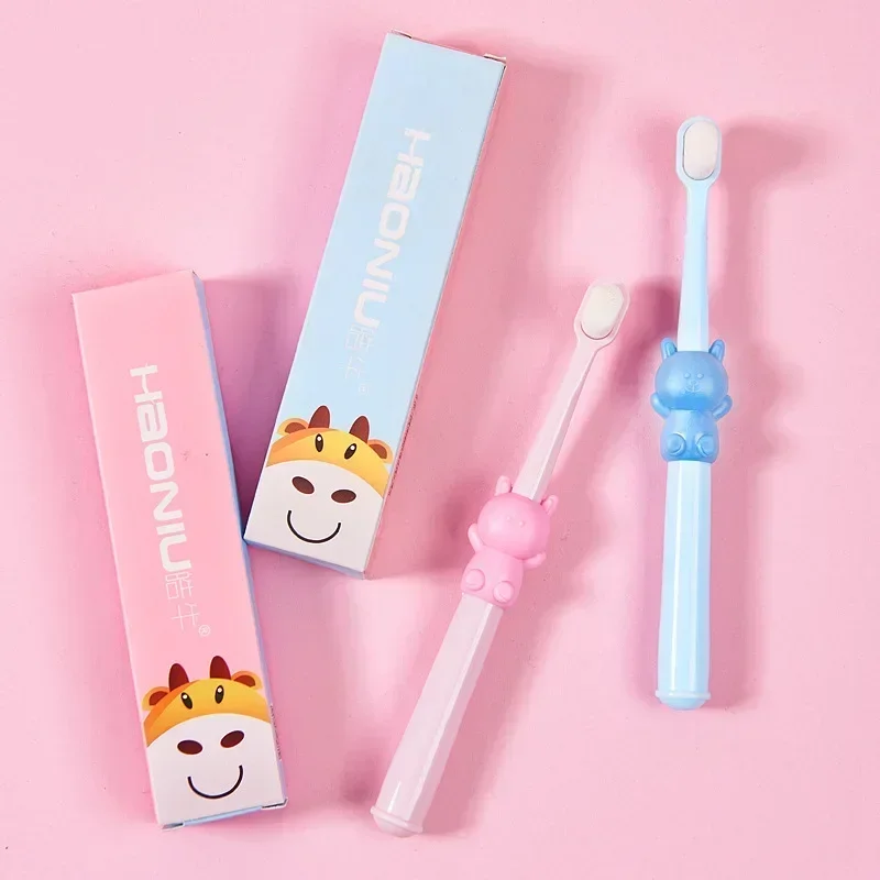 Cartoon Children Toothbrush, Manual Toothbrushes With Extra Soft Bristles For Deep Cleaning Oral Care At Home For Kids