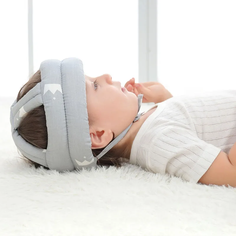 Casque de sécurité pour bébé, protection de la tête, équipement de sauna, polymères anti-chute, bonnet anti-collision pour enfants apprenant à marcher