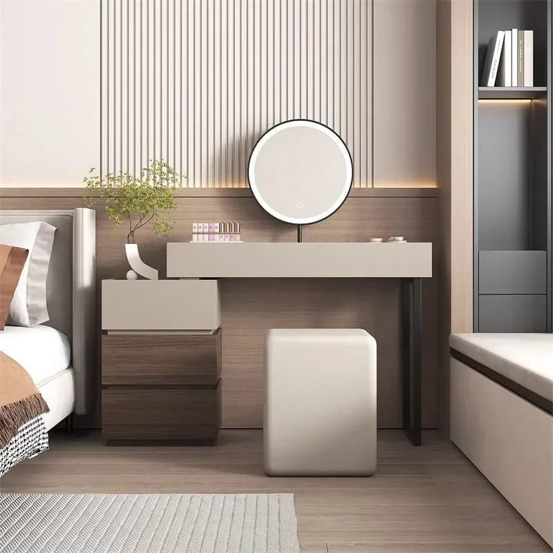

Luxury Simple Makeup Table Vanity Beauty Trendy Quality Elegant Vanity Table Unique European Penteadeira Quarto Bedroom Set