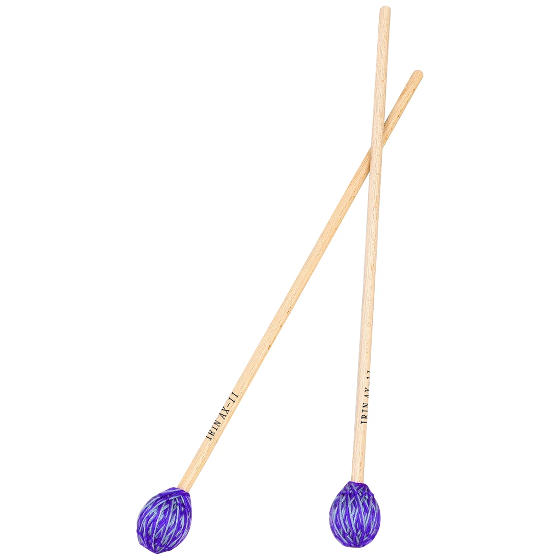 IRIN 2 Stück Marimba-Schlägel mit Ahornholzgriff, fester und starker Zusammenhang zwischen Holzkern und Hammerkopf, professionelle Percussion-Teile – Detail 10