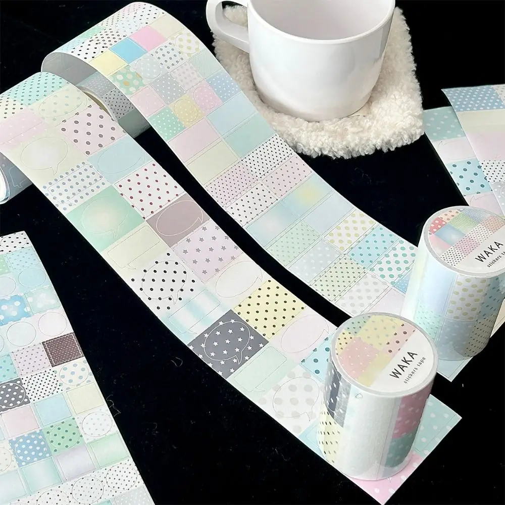 rolo-de-adesivos-escreviveis-cores-morandi-diy-fita-recortada-com-pontos-basicos-bolhas-de-fala-com-superficie-escrevivel-fita-para-scrapbook