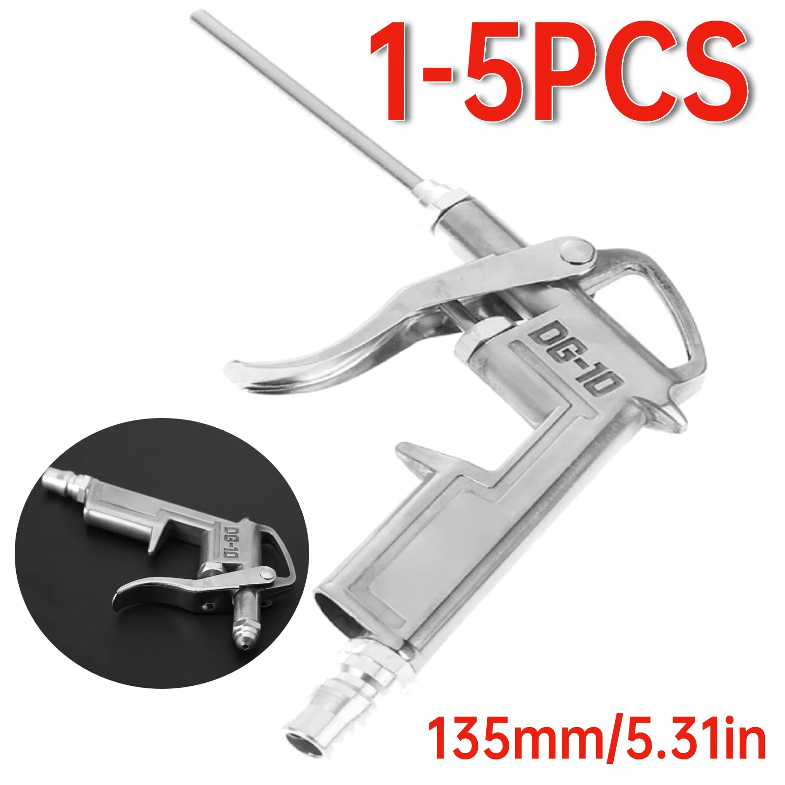 

1-5 шт. 135 мм из алюминиевого сплава, практичный инструмент для выдувания страйкбола, компрессор, пневматический инструмент для очистки, бытовые принадлежности высокого давления