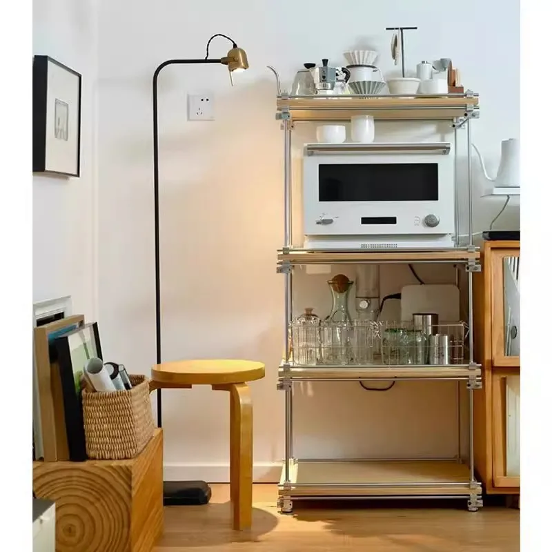 Scaffali industriali Armadietti Scaffali in betulla Piccoli espositori per sub-ufficio