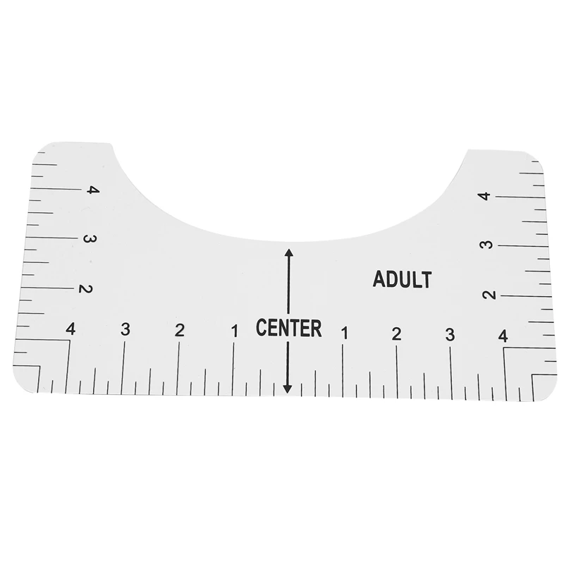 Tshirt Ruler Guide T-Shirt Placement Ruler Guide Vinyl T-Shirt Alignment DIY Tool Design Craft Tool Set Of 2