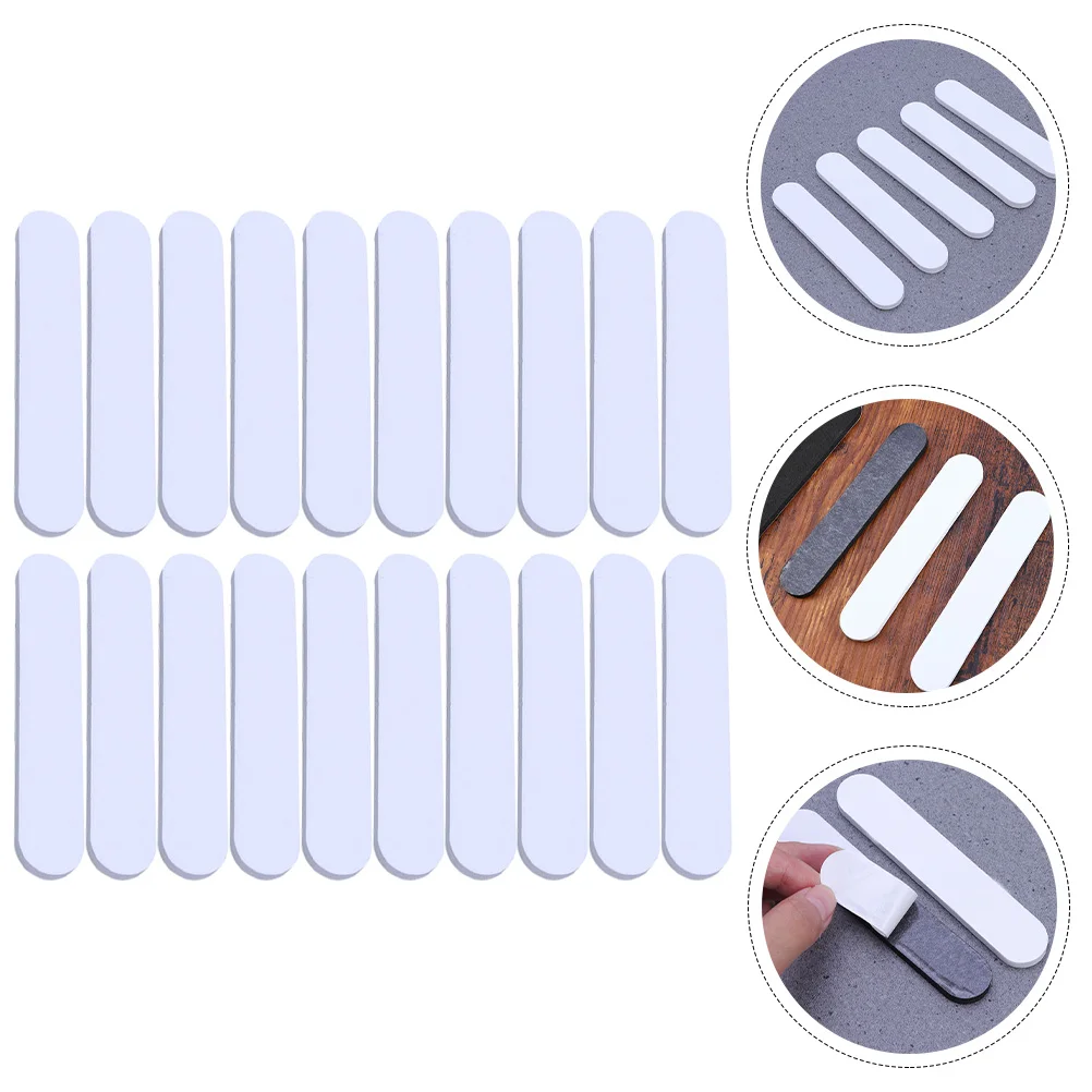 

50 pcs Sweat Absorbing Hat Liner Breathable Adhesive Patches Skin Friendly Reusable Cap Sticker for Collars Helmets Sweat