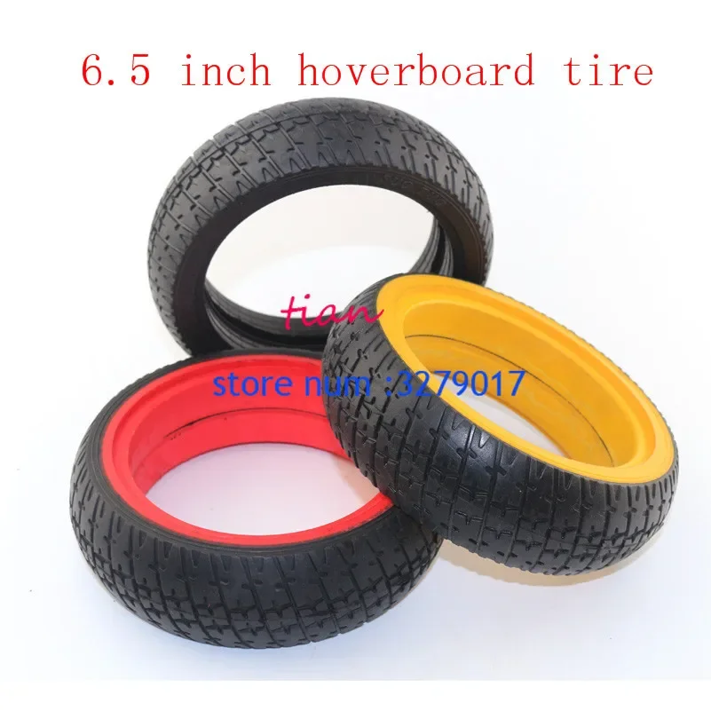 1 pcs High quality 165x45  6.5 inch self-balancing air cushion electric skateboard wheel tyre