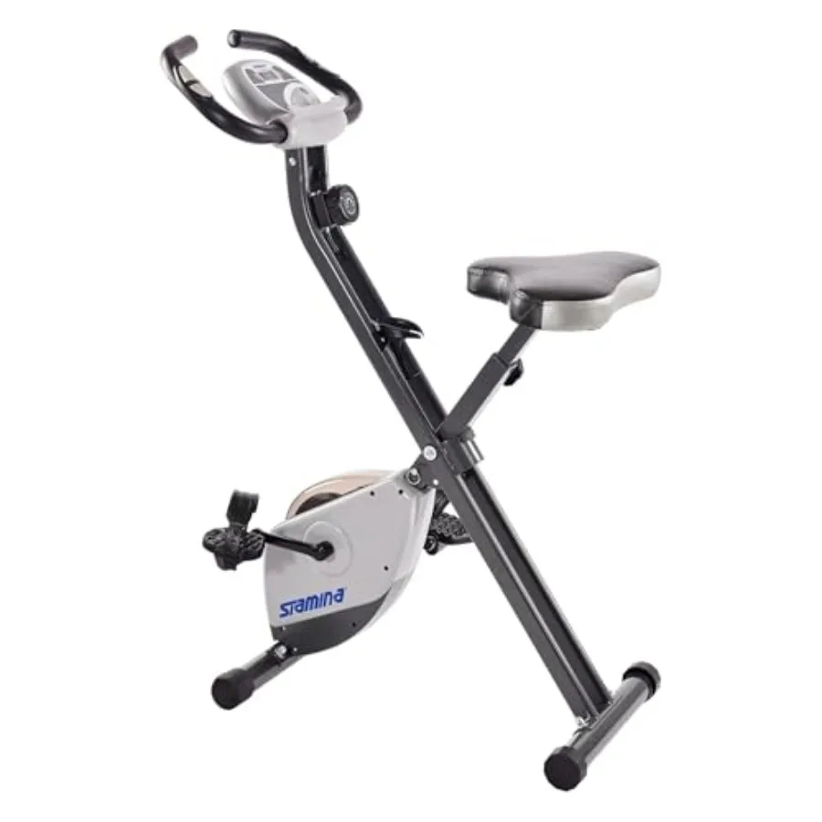 

Upright Exercise Bike 1308 - Fitn Bike with Smart Workout App - Exercise Bike for Home Workout - Up to 300 lbs Weight Capacity