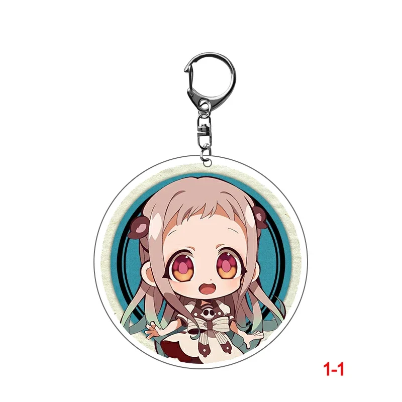 1pc Anime Keychain Toilet Bound Hanako Kun Cartoon Figures Acrylic Pendant Bag Accessory Hanako-kun