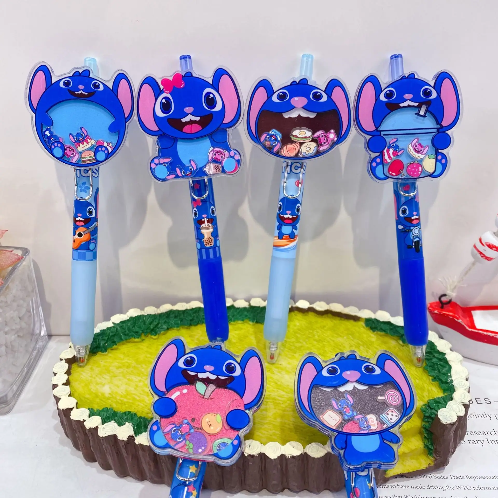 

Acrylic Patch Rocking Toy Gel Pen Set Cartoon School Supplies 6-36pcs Stitch Design for Office & Cultural Education Needs