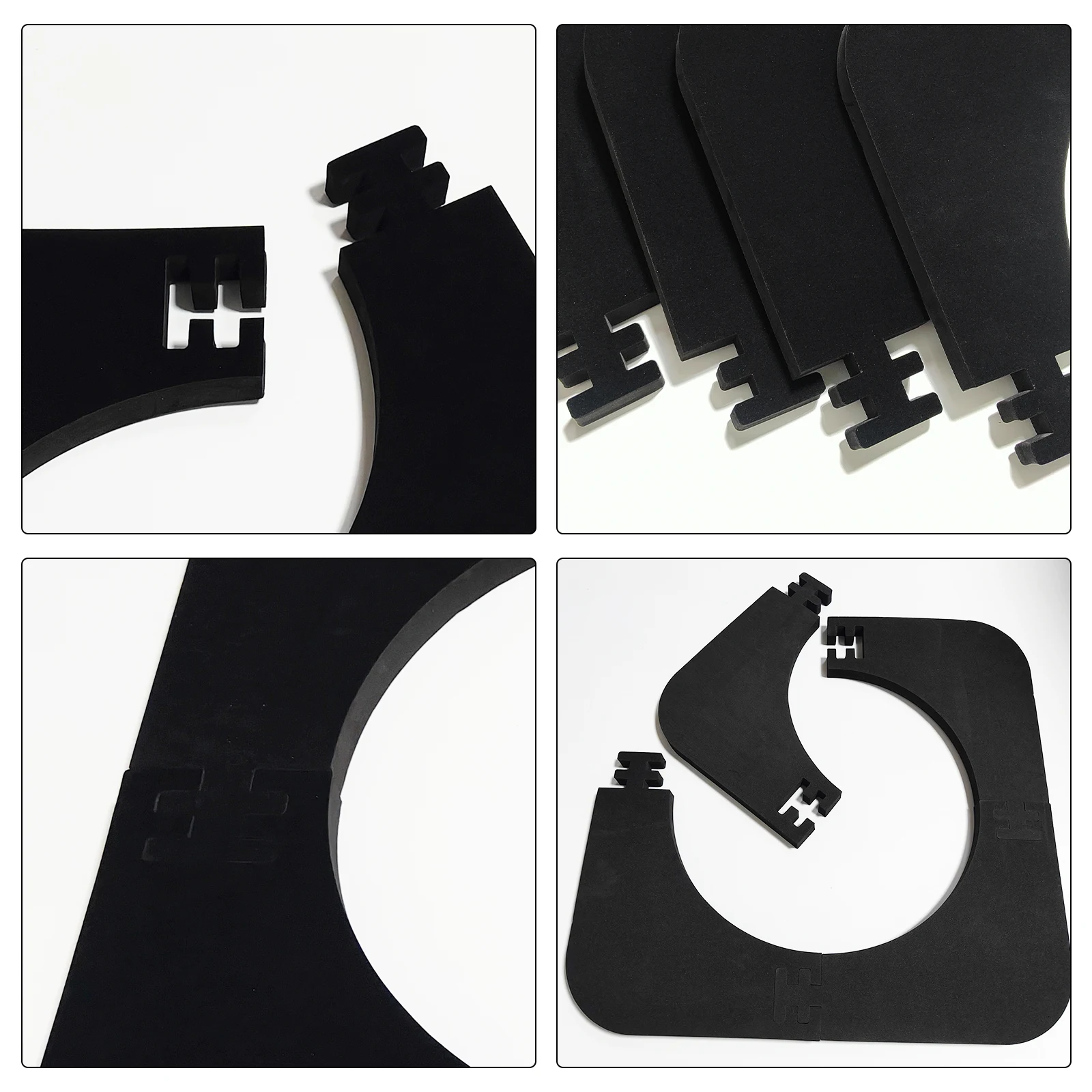

Splicing Dartboard Surround Wall Protector EVA Dartboard Backboard Dartboard Surround Ring for Dart Games