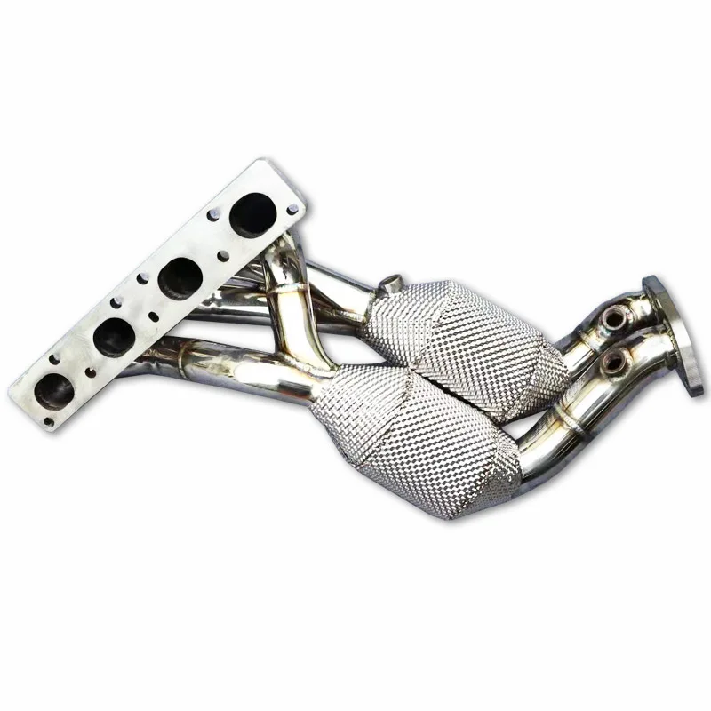 

Stainless Steel Engine Turbo Manifolds for BMW 318/320/325 E90/E92/E93 2.0L 2005-2012 With Catalytic Converter Exhaust Pipe
