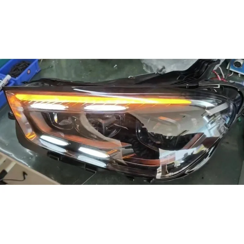 Modificato a W167 Matrix LED faro anteriore con plug and play dinamico per Mercedes Benz Gle W167 faro anteriore 2023-2024