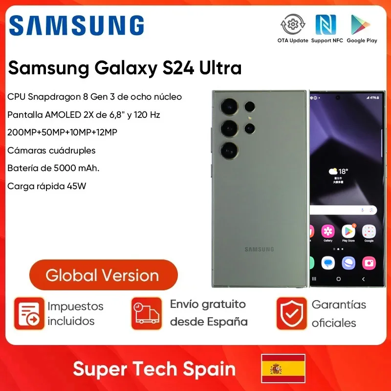 Samsung Galaxy S24 Ultra 5G AI Smartphone 6.8\