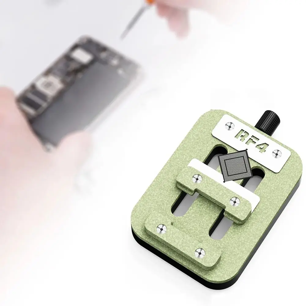 

Heating Resistant Fixture Chip PCB Fixture De-soldering Repair Clamping Holder Fixing Fixture Mini Fixture CPU IC Clamping Tool