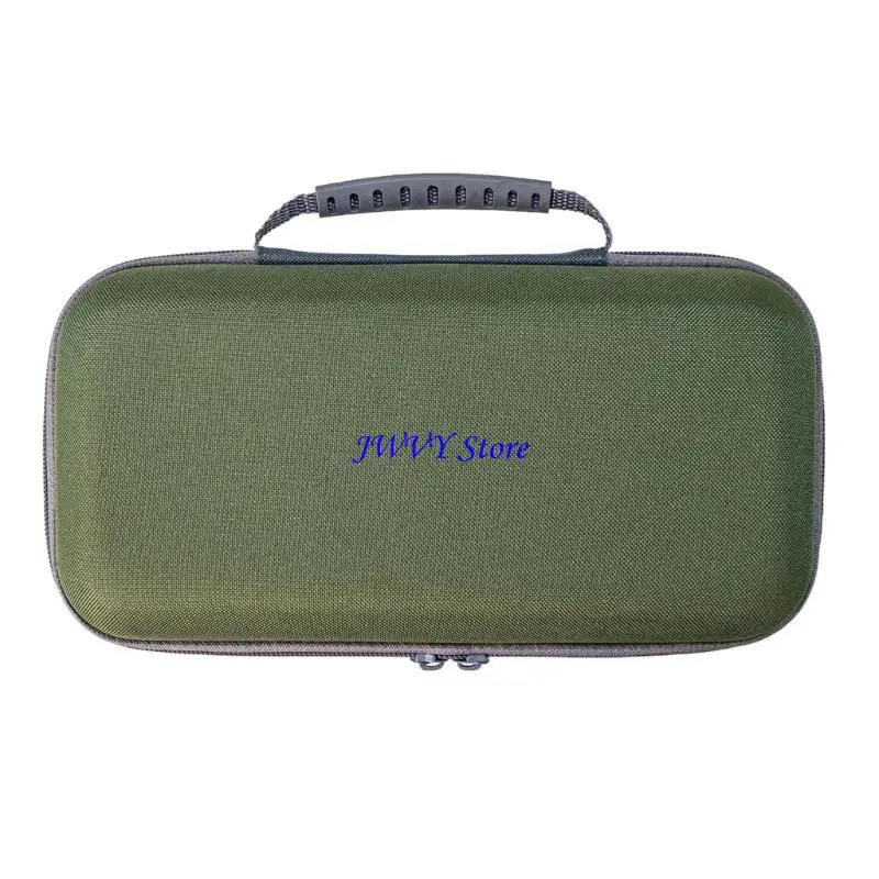 573A Portable Microphone Carrying Case EVA Shell with Soft Shockproof Lining Adjustable Divider For Travel Performances