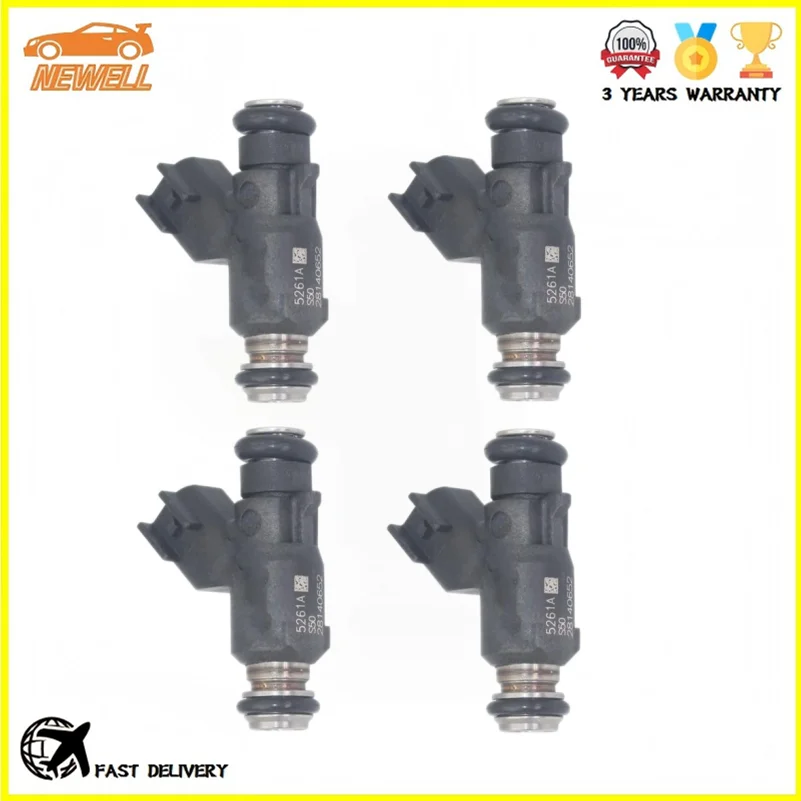 

4pcs 28140652 4 Holes Fuel Injector For Luxgen Delphi Engine Nozzle High Quality Auto Parts