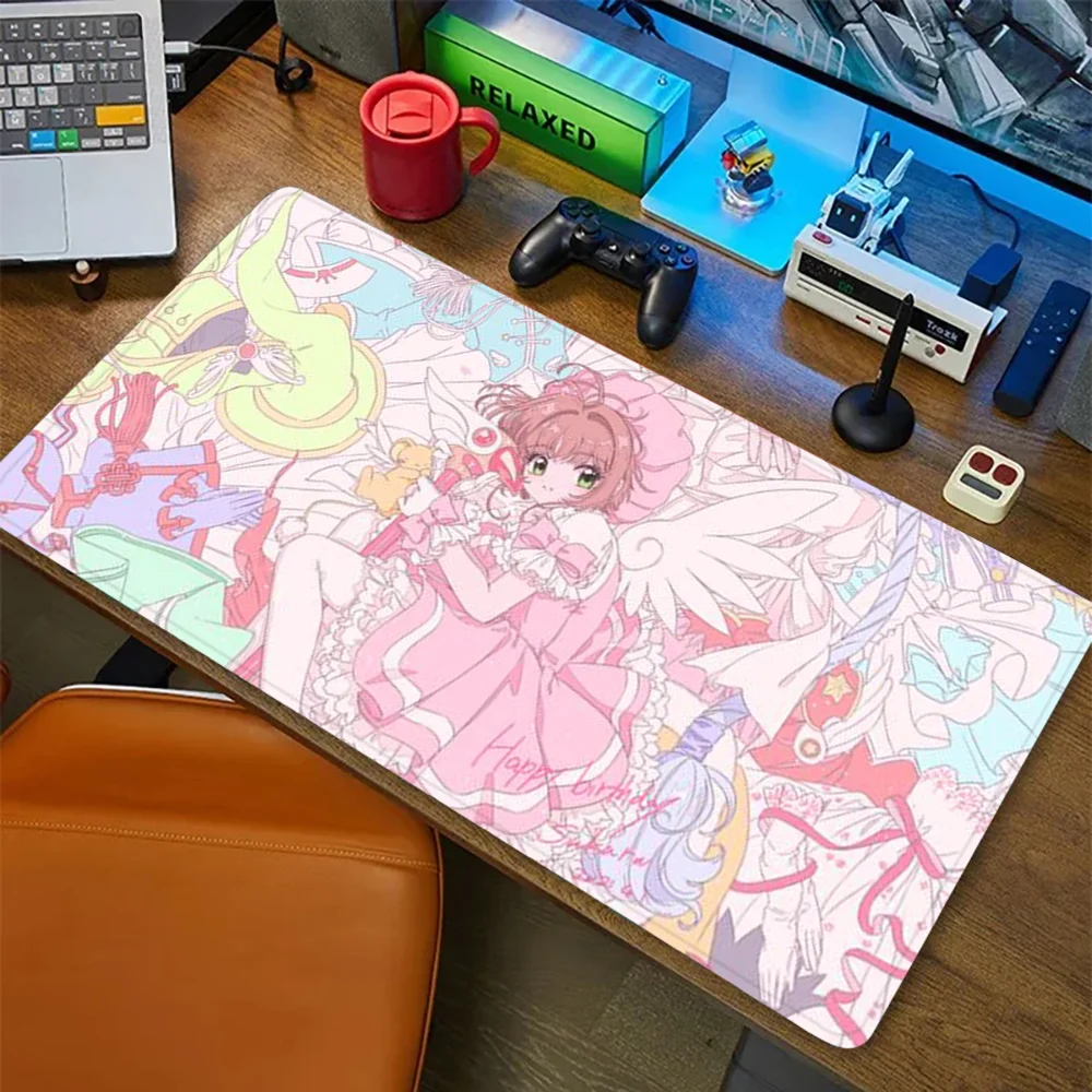 

C-Cardcaptor S-Sakura Anime Mousepad Mousepad New Arrivals Large Gaming Mousepad L XL XXL Gamer Mouse Pad Size For Keyboards Mat