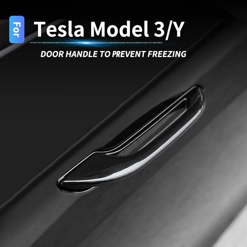 

Outer door modification handle outer handle protection decorative accessories For Tesla Model Y 3 2019 2020 2021 2022