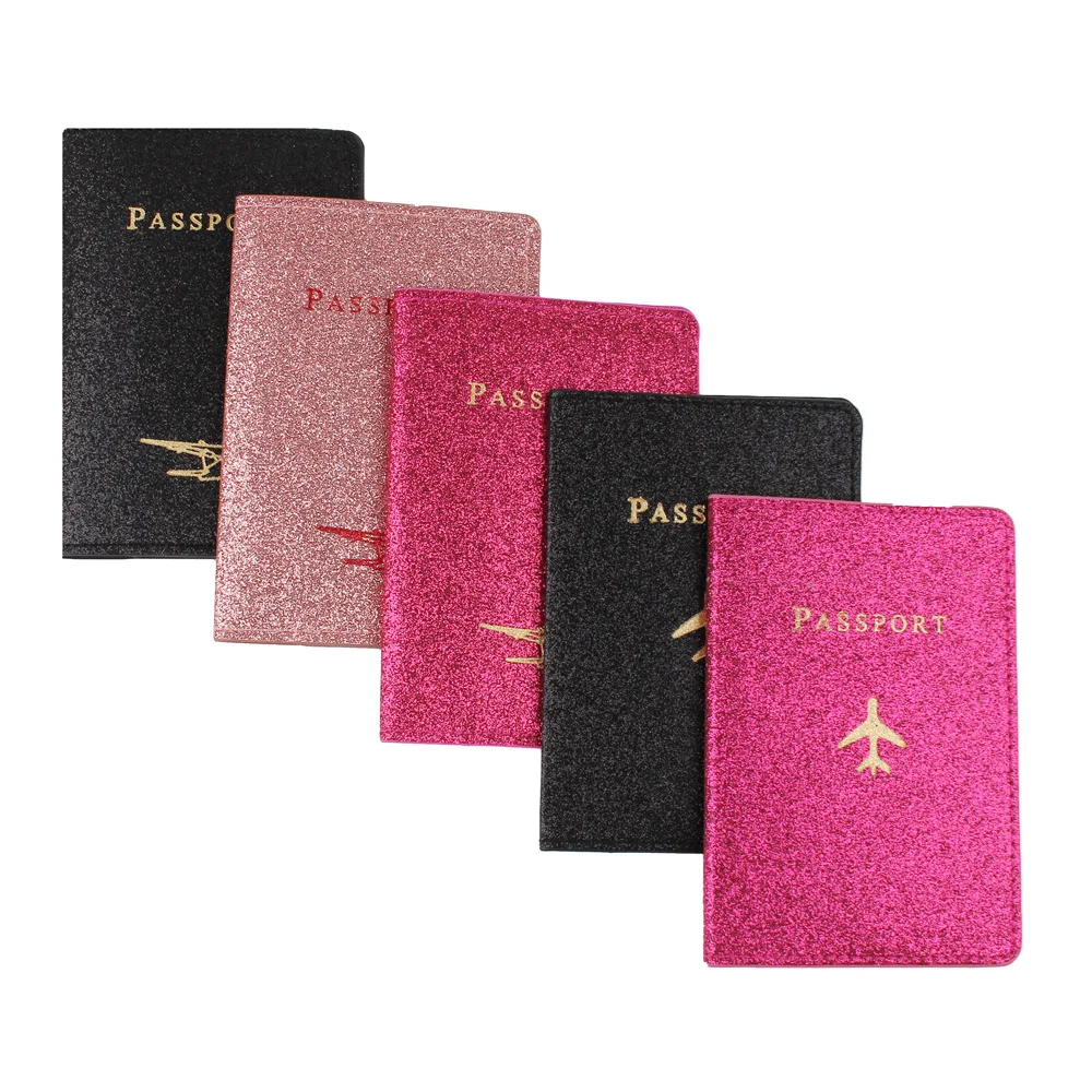 

Passport Case PU Leather Passport Protection Clip Travel Document Protection Case Waterproof Card Case Passport Cover