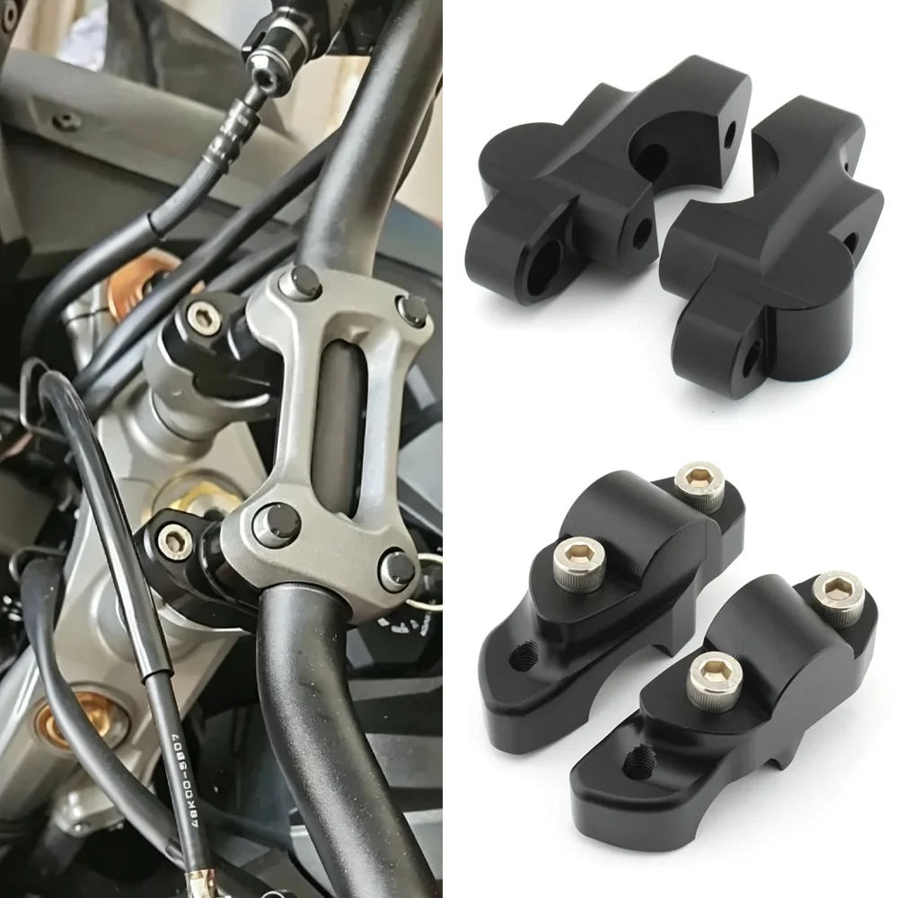 GSXS1000GT S1000GT Aluminum Handlebar Mount Raiser Up 30mm Increase Higher Kit For Suzuki GSX S GSX-S 1000 S1000 F 2015-2024