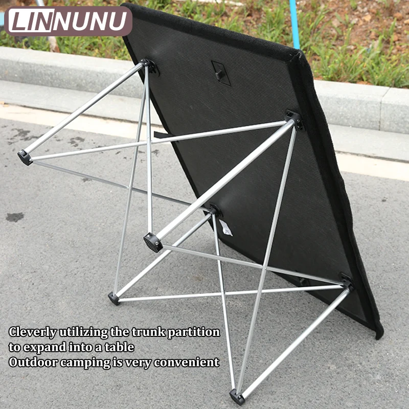 LINNUNU Car Trunk Partition Table Leg Bracket Fit for Haval Dargo MK2 2023 Expansion Folding Bulkhead Bracket Accessories