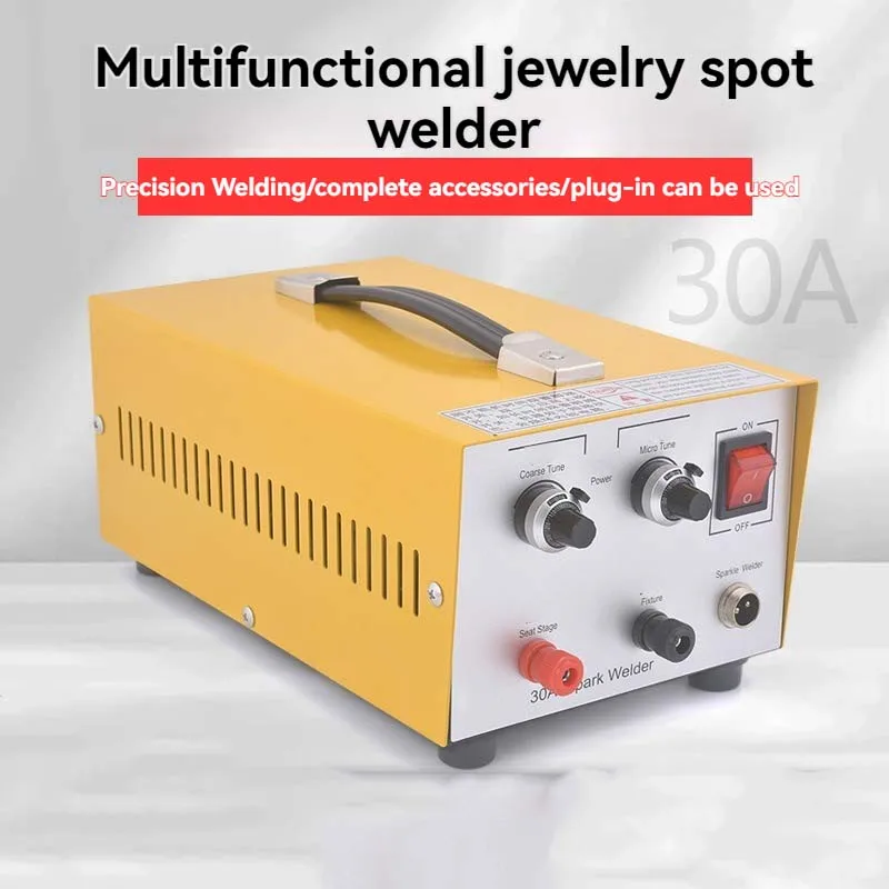 آلة لحام نقطي نبض صغير آلة لحام الذهب والفضة أداة معالجة المجوهرات آلة لحام المجوهرات #3