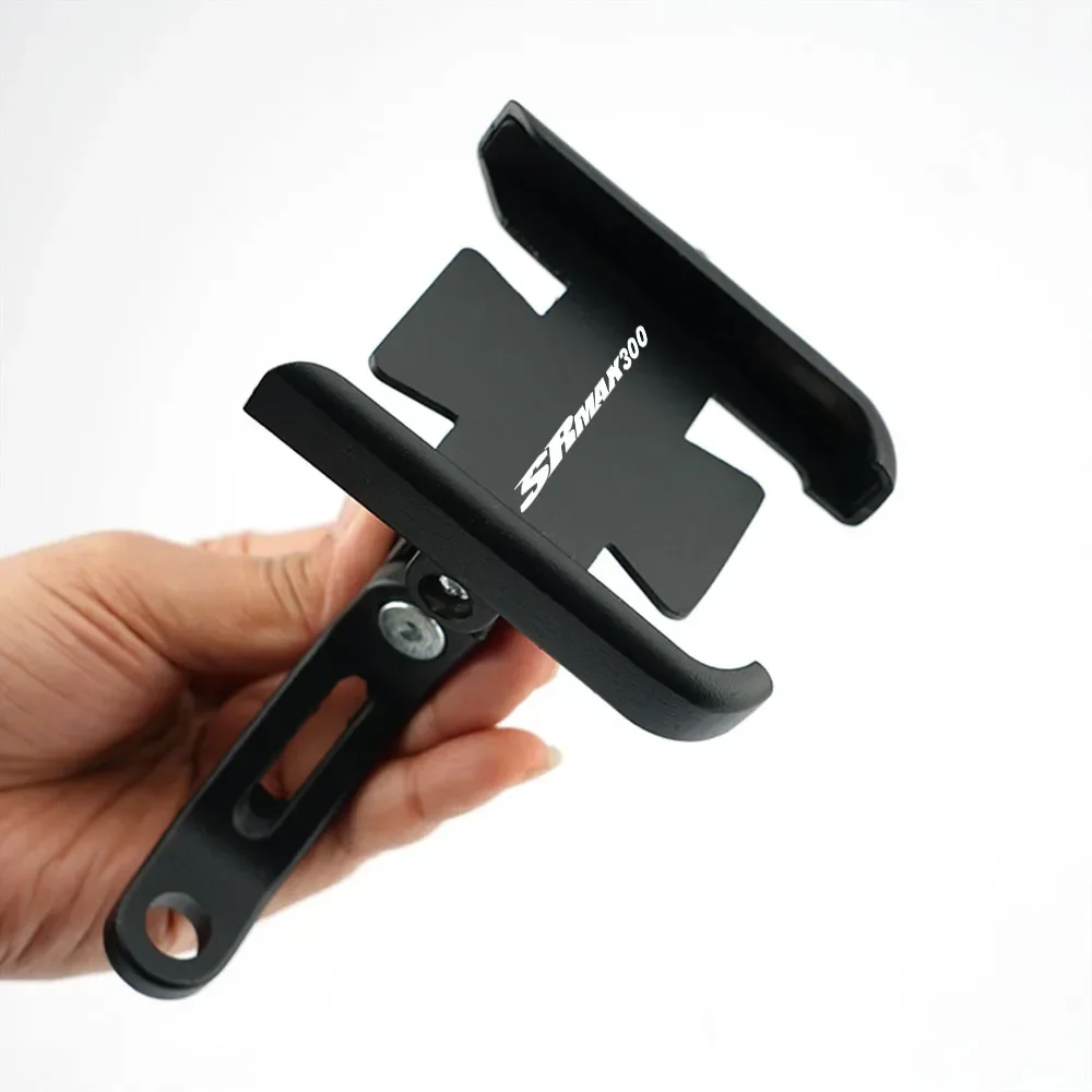 دراجة نارية CNC اكسسوارات المقود حامل هاتف المحمول لتحديد المواقع دعامة حامل لأبريليا SRMAX300 SRMA250 SR-MAX SRMAX 125 250 300
