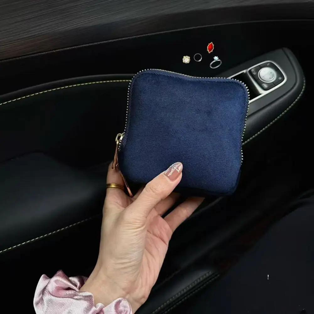 

Double-layer Jewelry Packing Bag Bracelet Necklace Bracelet Jewelry Storage Bag Organizer Earrings Velvet Jewelry Holder Travel