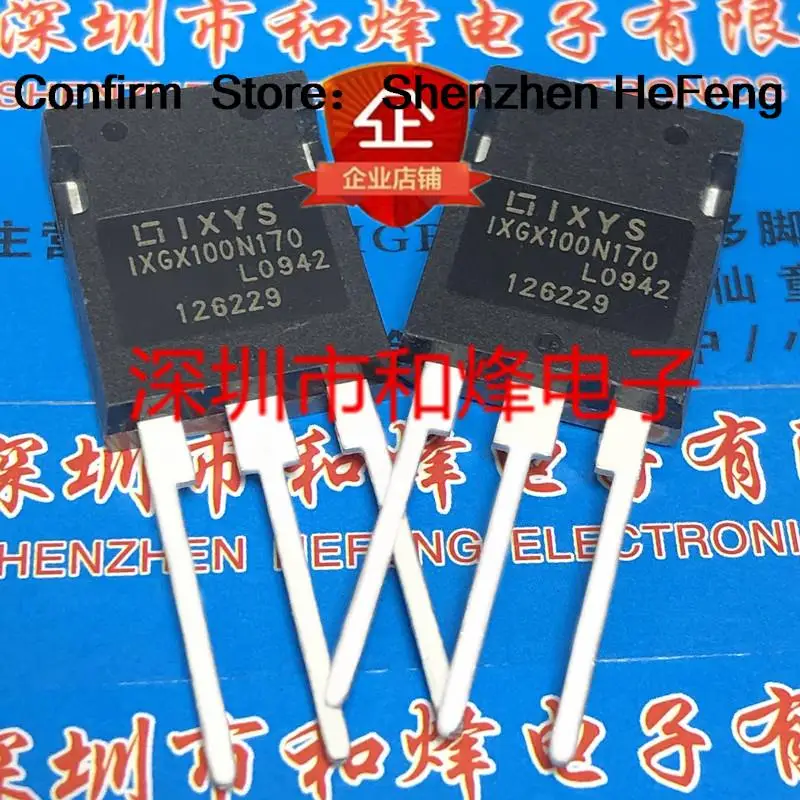 5PCS-10PCS IXGX100N170  TO-247-3 1700V 100A  NEW AND ORIGINAL Fast Shipping Quality