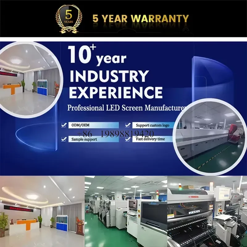 Wmwmnu for High Refresh Rate Indoor Full-color P2.5 LED Display Screen Die-cast Aluminum Cabinet 640x480mm customized product