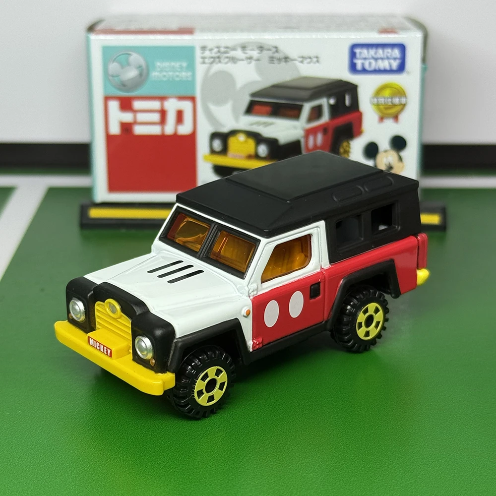 

Takara Tomy Tomica die-casting static alloy car mode Mickey police car boys' toys children's collection display toy gift