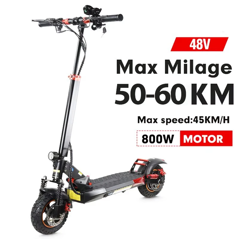 

Folding 800W Motor Adult Electric Scooter 31 Miles Range Long Battery Life Dual Shock Absorbtion Commute Off Road E-Scooter